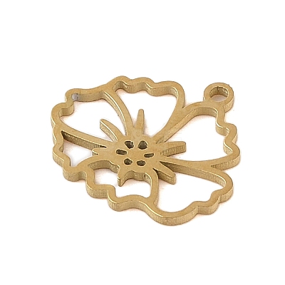 304 Stainless Steel Pendants STAS-S139-06G-11-1