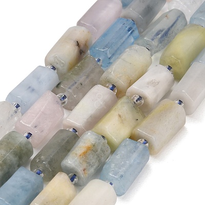 Natural Morganite Beads Strands GG-CBA7621-A02-01-1