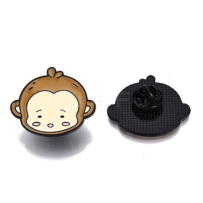 Monkey Enamel Pin JEWB-N007-187-1