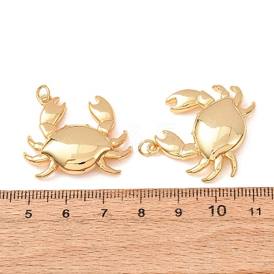 Brass Pendants KK-CBA2F11-12C-G-1
