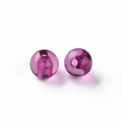 Transparent Acrylic Beads X-MACR-S370-A8mm-743-1