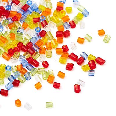 DIY Transparen Tube Glass Beads Bracelet Making Kit DIY-YW0004-36A-1
