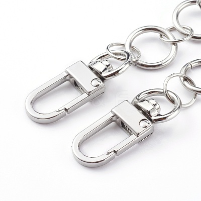 Iron & 304 Stainless Steel Bag Extender Chains HJEW-JM00431-1