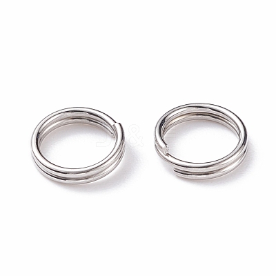 Non-Tarnish 304 Stainless Steel Split Rings STAS-K155-07P-1