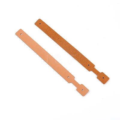 Cowhide Leather Keychain LS-KEYC-WH0018-39D-1