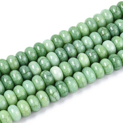 Glass Beads Strands GLAA-N059-5x8mm-42-1