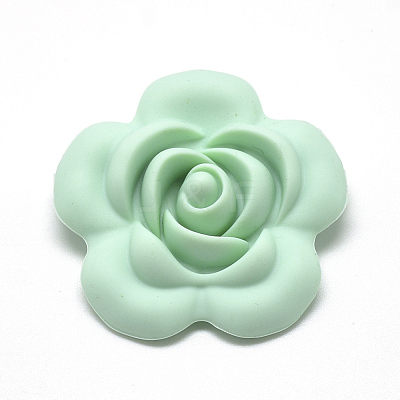 Food Grade Eco-Friendly Silicone Focal Beads SIL-Q007-38-1
