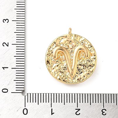 Brass Micro Pave Cubic Zirconia Enamel Pendants KK-L250-08G-02-1