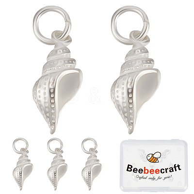 5Pcs 925 Sterling Silver Pendants STER-BBC0001-73-1