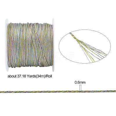 9-Ply Macaron Color Metallic Cord MCOR-CJ0001-03D-03-1