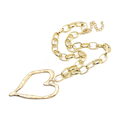 Alloy Pendant Necklaces NJEW-K261-08A-KCG-1
