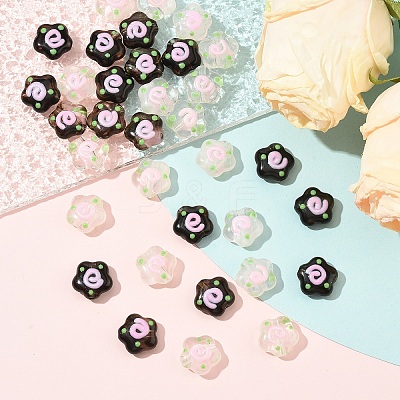 20Pcs Transparent Acrylic Beads FIND-YW0008-96A-1