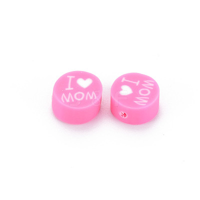 Handmade Polymer Clay Beads CLAY-T019-11H-1