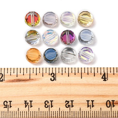 50Pcs Electroplate Glass Beads EGLA-FP0001-02-1