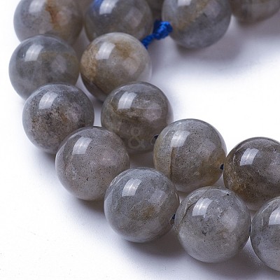 Natural Labradorite Beads Strands G-F627-10-D-1