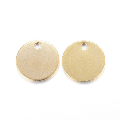 Ion Plating(IP) 304 Stainless Steel Charms X-STAS-G122-21G-1