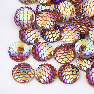 Resin Cabochons CRES-Q191-HA023-11-1