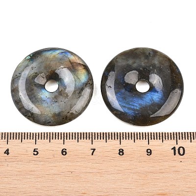 Natural Labradorite Pendants G-B196-01B-01-1