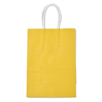 Pure Color Kraft Paper Bags AJEW-G020-B-06-1