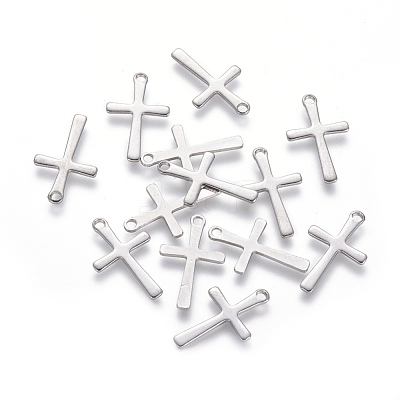 Tarnish Resistant 201 Stainless Steel Pendants STAS-L233-083P-1