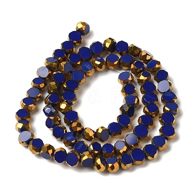 Electroplate Glass Beads Strands EGLA-P061-01A-05-1