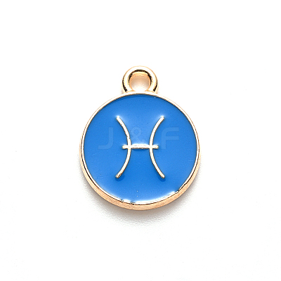Alloy Enamel Pendants LS-ENAM-S124-01A-02H-1