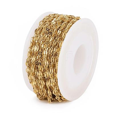 Handmade Ion Plating(IP) 304 Stainless Steel Dapped Chains CHS-H007-60A-1