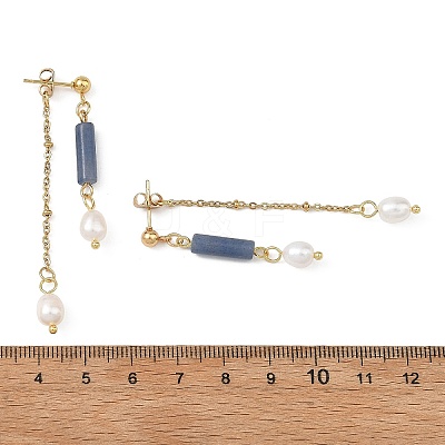304 Stainless Steel Stud Earrings EJEW-JE07386-1