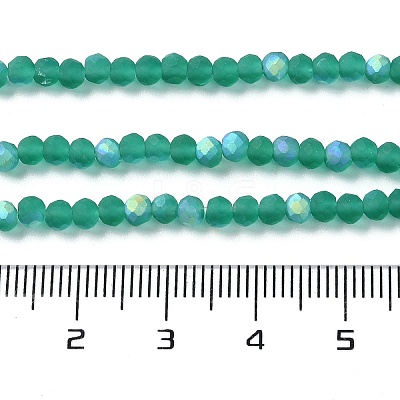 Imitation Jade Glass Beads Strands EGLA-A034-T3mm-MB18-1