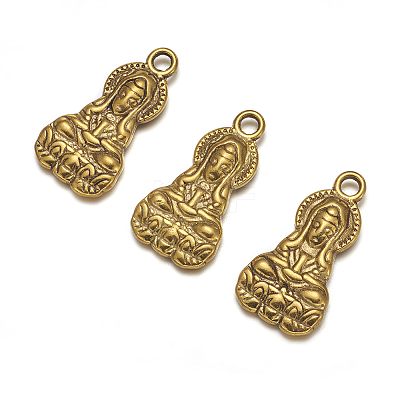 Tibetan Style Alloy Pendants X-PALLOY-K1363-AG-NR-1