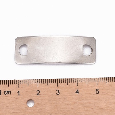 Non-Tarnish Rectangle 304 Stainless Steel Links connectors X-STAS-I045-33-1