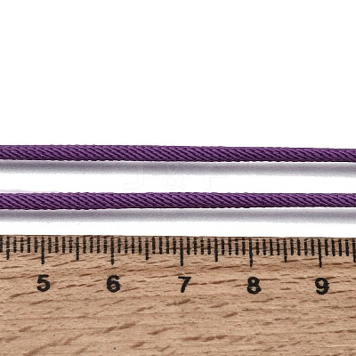 2.5MM Adjustable Braided Nylon Cords Necklace Making FB-CBAA152-02G-39-1