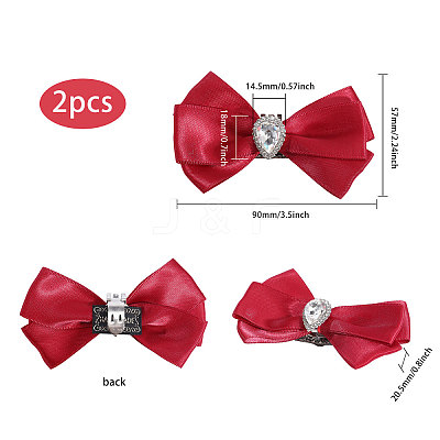 Detachable Polyester Shoe Decorations AJEW-WH0283-29A-1