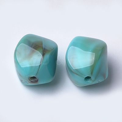 Acrylic Beads OACR-T007-08J-1