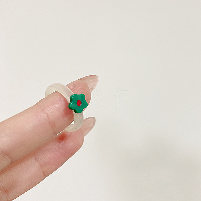 Resin Finger Rings FS-WG21D47-10-1