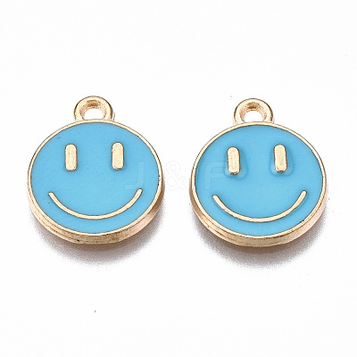Alloy Enamel Charms ENAM-S121-165B-RS-1