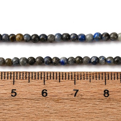 Natural Lapis Lazuli Beads Strands G-L629-A01-3mm-1
