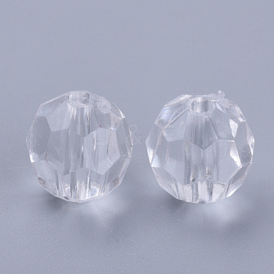 Transparent Acrylic Beads TACR-Q257-12mm-V01-1
