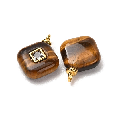 Natural Tiger Eye Pendants GG-CBAA798-03G-07-1