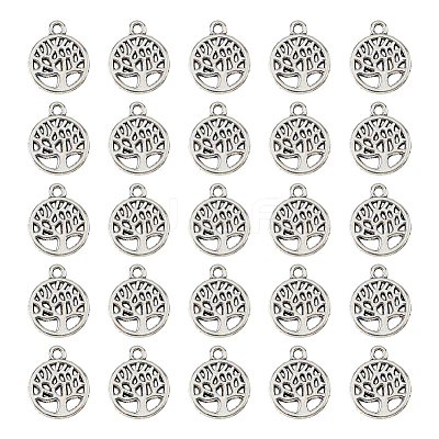Tibetan Style Alloy Pendants FIND-DC0006-12A-1