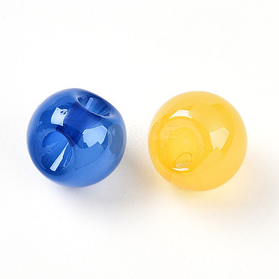 Transparent Acrylic Beads OACR-I015-22-1
