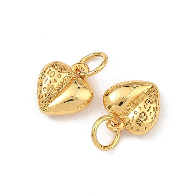 Valentine's Day Brass Charms KK-F941-43D-G-1