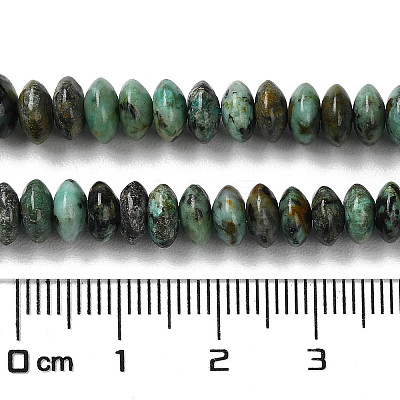 Natural African Turquoise(Jasper) Beads Strands G-Z030-A24-01-1