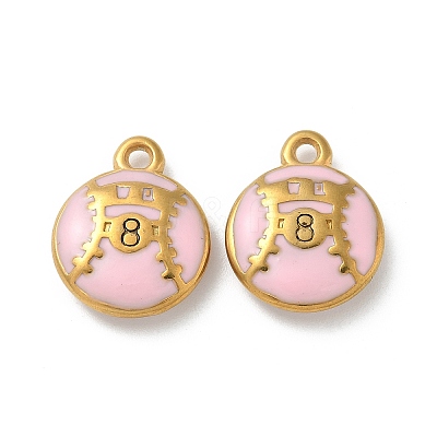 Ion Plating(IP) 304 Stainless Steel Pendants STAS-R008-07G-03-1
