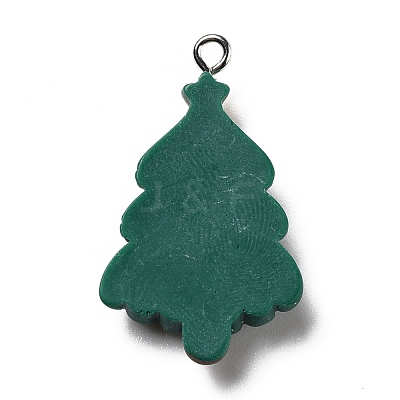 Opaque Resin Pendants RESI-D055-117P-1