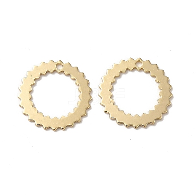 Ring Brass Charms KK-G480-03LG-1