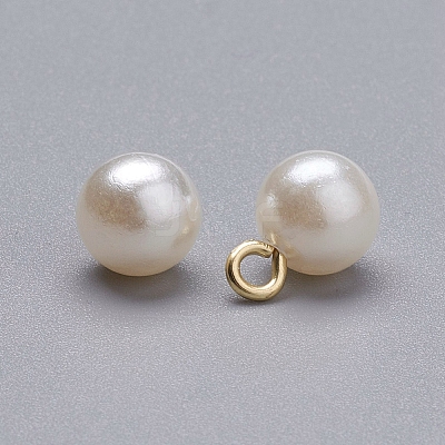 Acrylic Pearl Pendants LS-IFIN-I031-01G-1