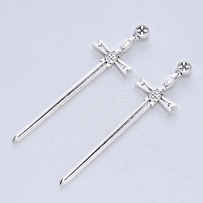 Tibetan Style Alloy Cabochons TIBE-R316-142AS-RS-1