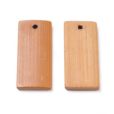 Bamboo Pendants LS-WOOD-WH0098-47-1
