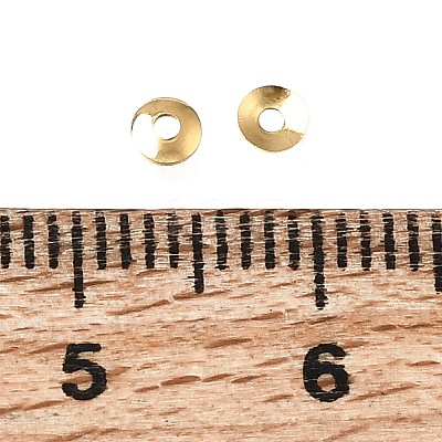Brass Bead Caps KK-CBA1A60-17G-1